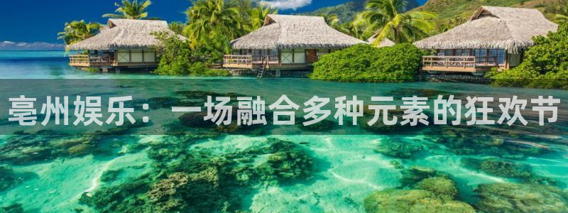 摩登7注册：亳州娱乐：一场融合多种元素的狂欢节